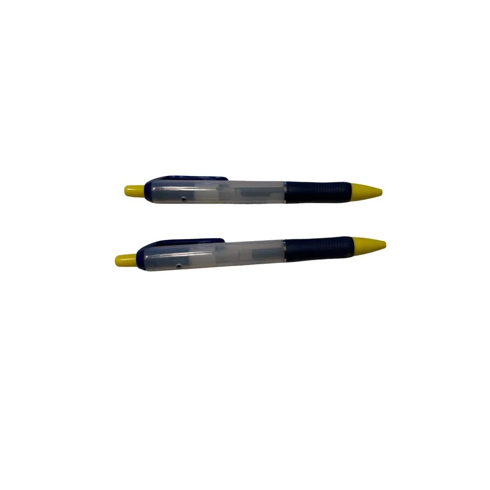 Lot of‎ 2 Wellbutrin XL Pharmaceutical Advertising Retractable Pens Blue Yellow